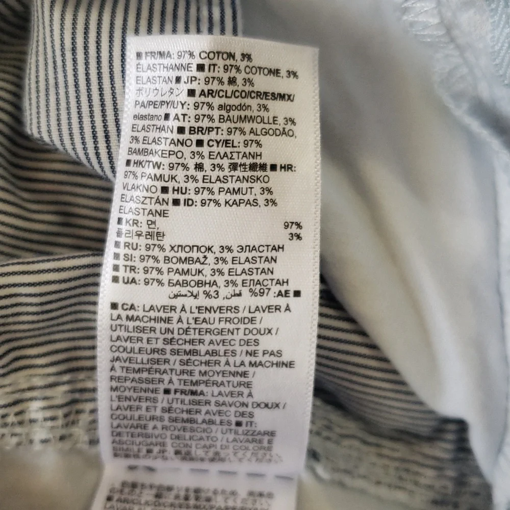 GAP Girlfriend Chino Pants Size 0 - Picture 14 of 14